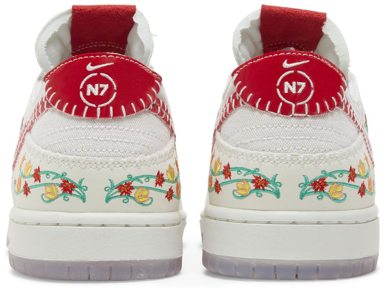 Nike Dunk Low Decon SB 'N7 Sail University Red'