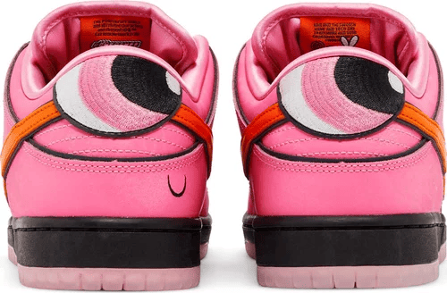 Nike Dunk Low SB x Meninas Superpoderosas "Blossom" Rosa