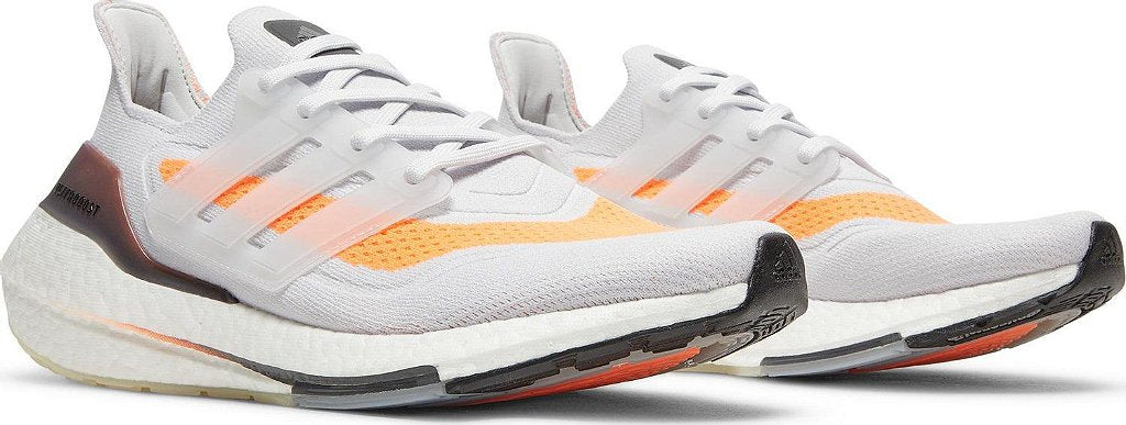 Adidas UltraBoost 21 'Gray Screaming Orange'