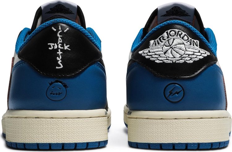 Fragment Design x Travis Scott x Air Jordan 1 Low Retro