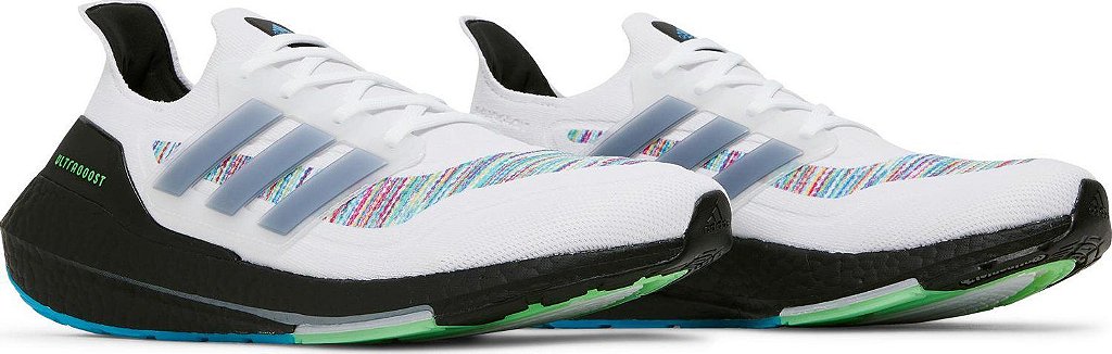 Adidas UltraBoost Light 21 'White Screaming Green'