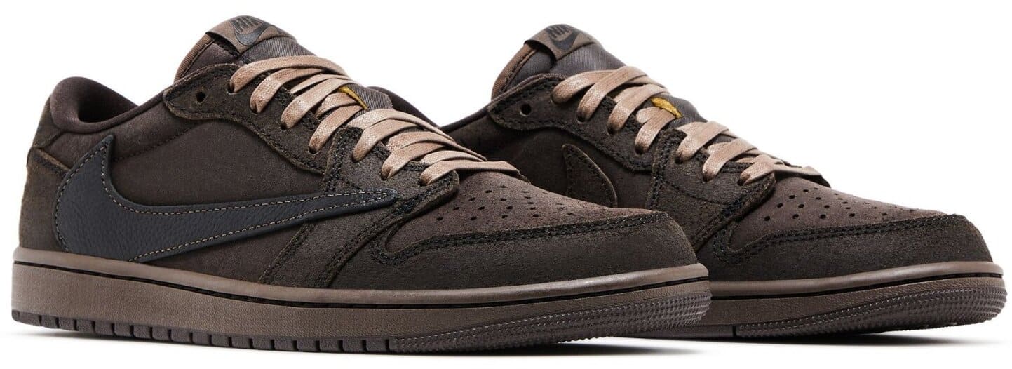 Travis Scott x Air Jordan 1 Low 'Velvet Brown'