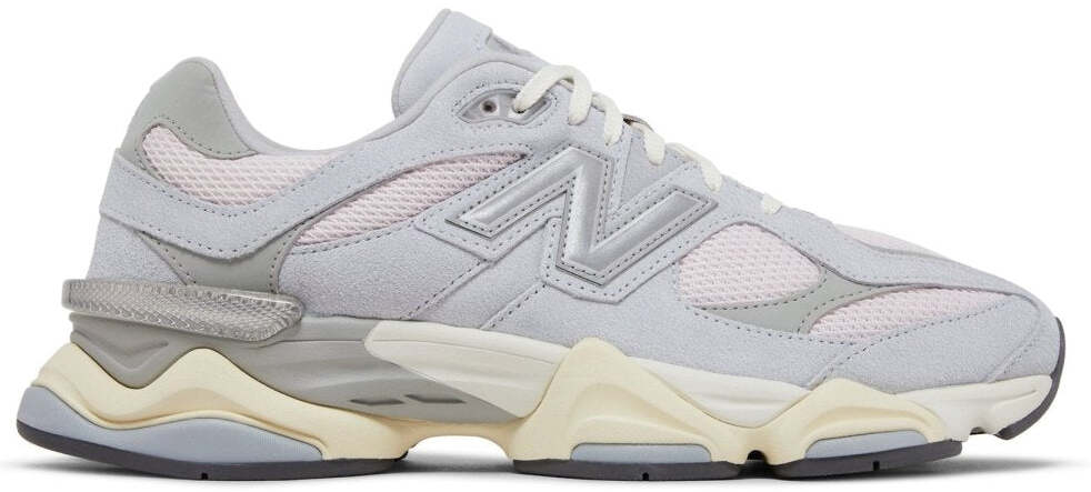 New Balance 9060 'Pink Granite Silver Metallic Silver Cinza'