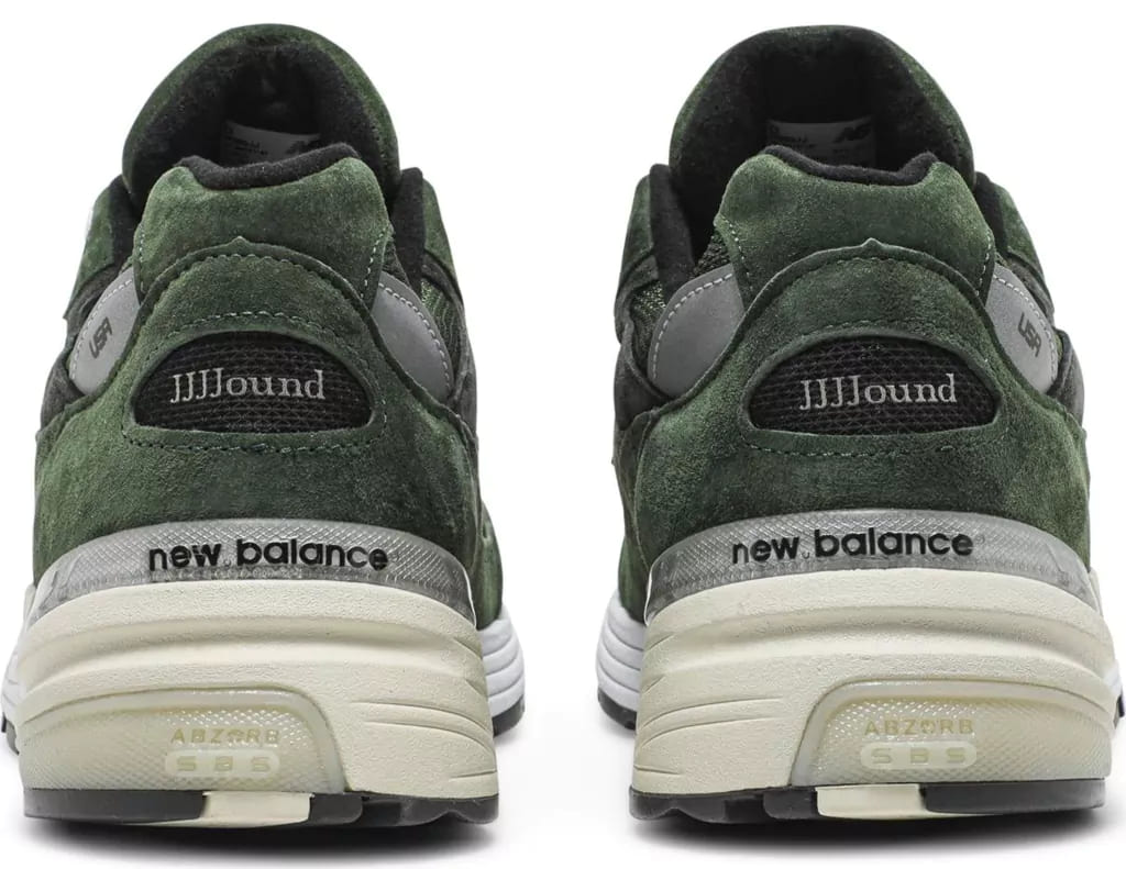 New Balance JJJJound x 992 'Mossy Green'