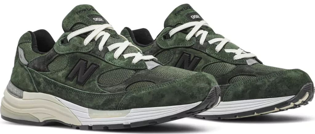New Balance JJJJound x 992 'Mossy Green'