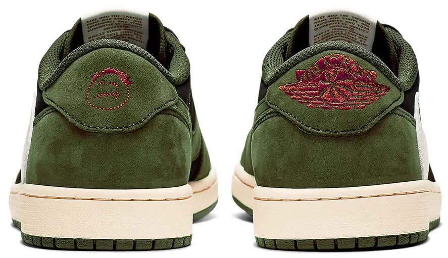 Travis Scott x Air Jordan 1 Low 'Black Olive'