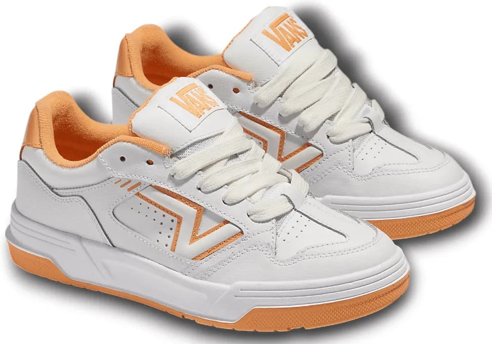 Vans Upland White Orange