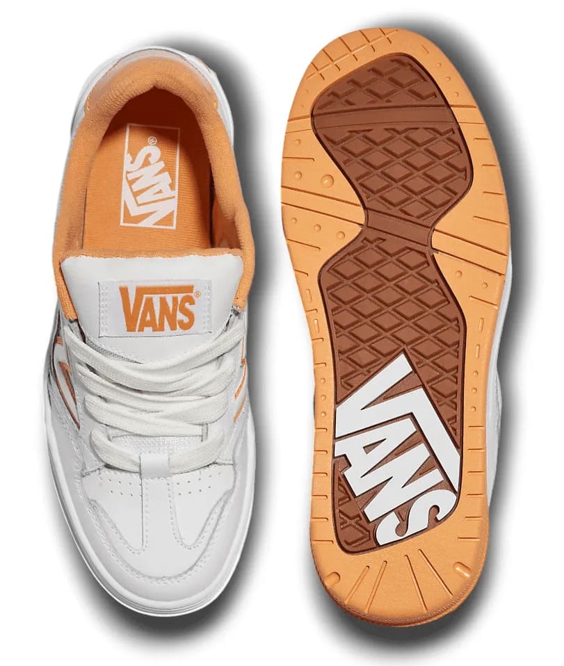 Vans Upland White Orange